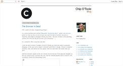 Desktop Screenshot of blog.chipotoole.com
