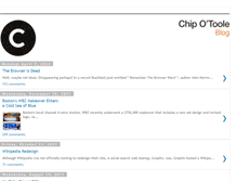 Tablet Screenshot of blog.chipotoole.com